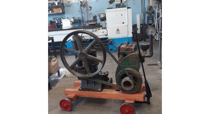 OSMANLIYA YAPILAN MÜZELİK ZEYTİNYAĞI POMPASI